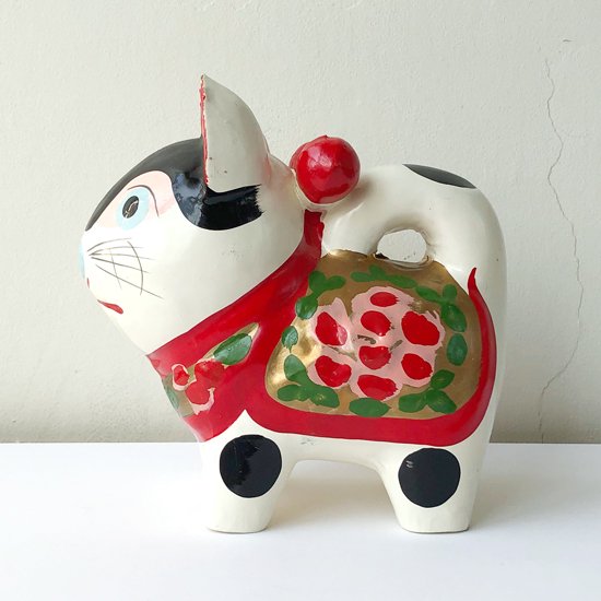 Vintage Japanese Folk Art 犬の張子