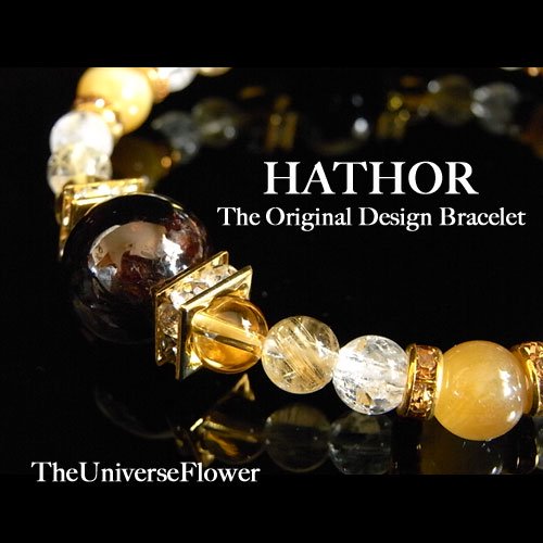 HATHOR女神デザインブレスレット|TheUniverseFlower