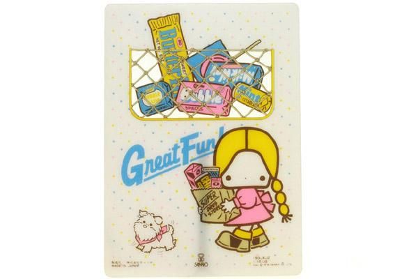 patty and jimmy パティ ジミー b5サイズ用下敷き great fun 1976