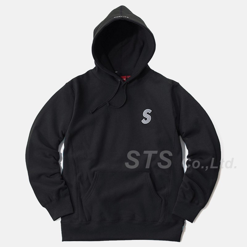 supreme s logo hooded