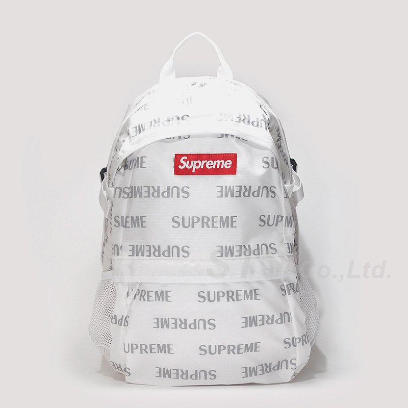 Supreme - 3M Reflective Repeat Backpack - ParkSIDER