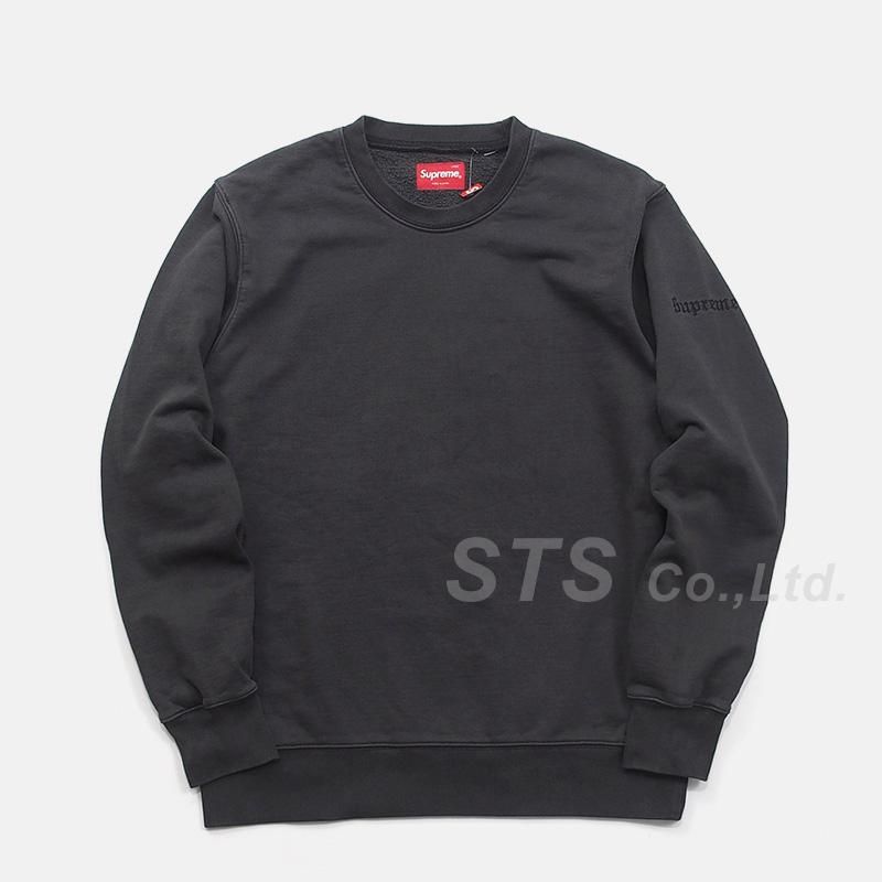 supreme overdyed crewneck