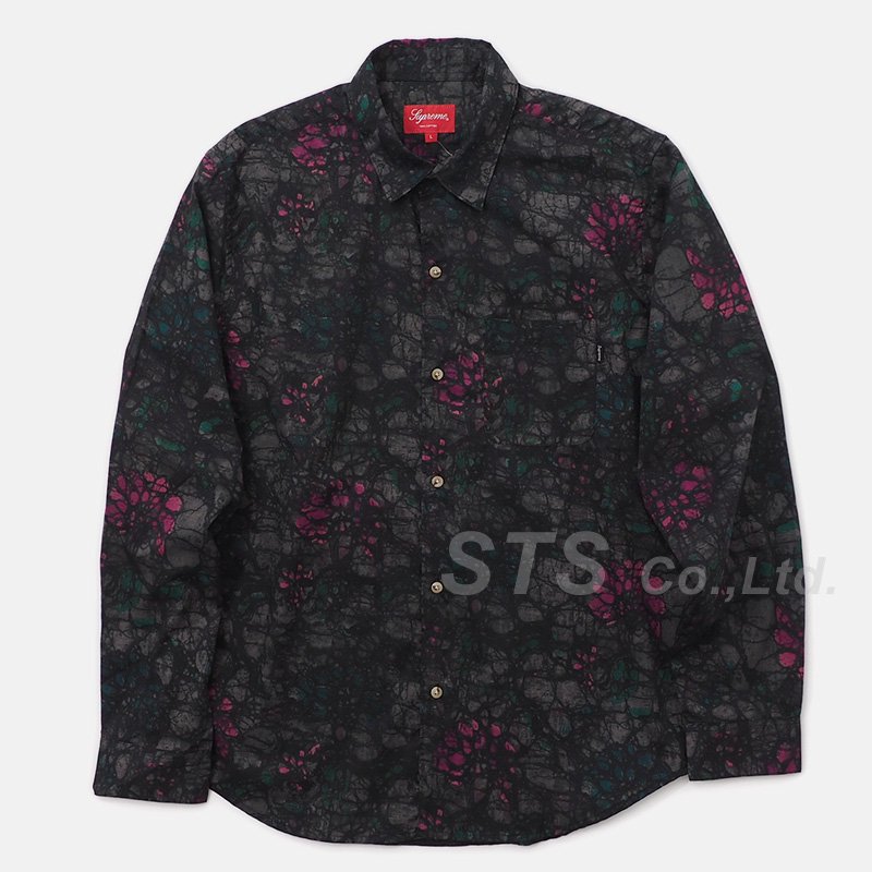 supreme floral long sleeve