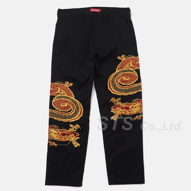 supreme dragon work pant