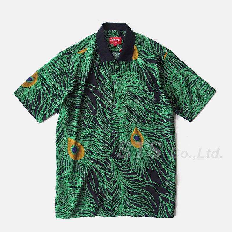 supreme peacock shirt