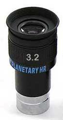 HR Planetary Eyepiece - 3,2mm focal length - 1.25" - 60° WA
