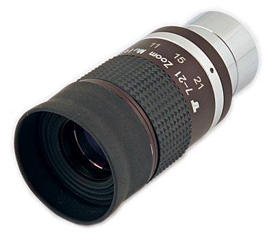 TS 7-21mm Zoom Eyepiece - 1,25" multi coated for Telescopes