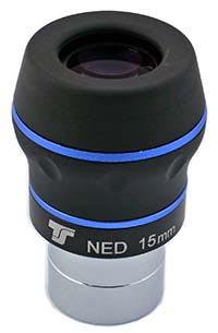 TS 1,25" ED Eyepiece 15mm - 60° Flat Field - high contrast