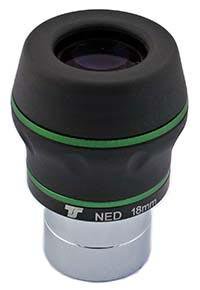 TS 1,25" ED Eyepiece 18mm - 60° Flat Field - high contrast