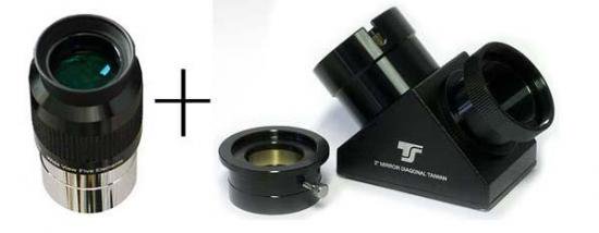 SCT 2" Accessory Kit: SCT star diagonal + 2" 42mm wide angle ERF