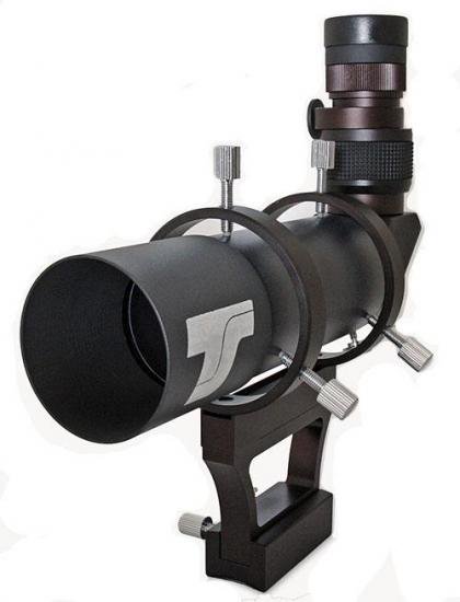 TS 10x50 90° RA finderscope - with 1,25" crosshair eyepiece