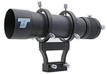 TS 60mm straight viewfinder with bracket - 2" helical focuser
