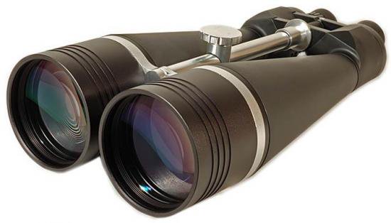 25 x 100 Porro binoculars - with retractable mist filters for A