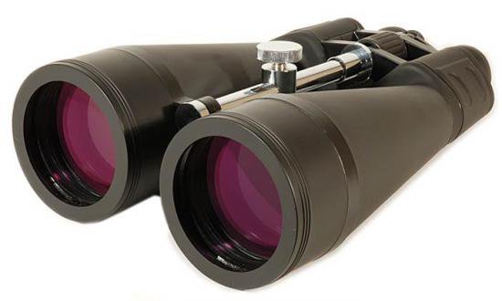 20 x 80 Porro Binoculars - with retractable UHC nebula filters