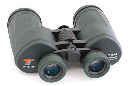TS Wildlife Binoculars 10x50 - Porro - rubber armor - nitrogen content