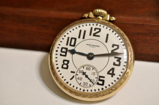 Waltham riverside リバーサイド 21石 1937年 ルビー石 - 懐中時計・アンティーク腕時計の販売専門店 古響堂