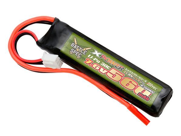 Hitec Xpower エックスパワー バトルスペック Li Hv 7 6v 560mah 30c ハンドガンタイプ 電動ガン用 トイホビーショップ ミミー サバイバルゲーム用品 エアガンパーツ 電動ガン ガスガン エアガンの通販webショップ