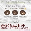レジン道 みるくちょこセット(液体カラー+チョコブロンズパウダー) スイートセレクション