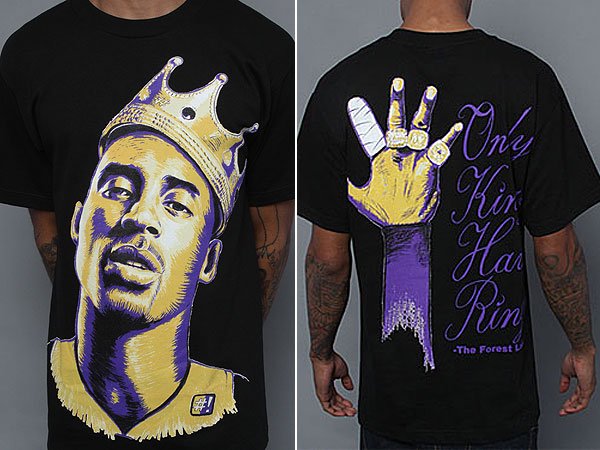 Kobe Bryant Only Kings Have Rings T-shirt
