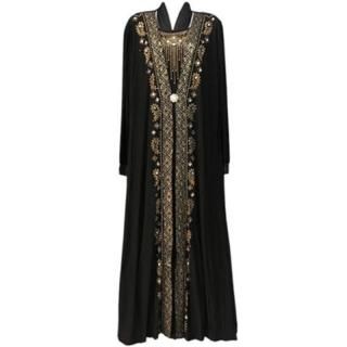イスラム教徒レアバヤカフトンジルバブイスラム教徒マキシローブドレス11