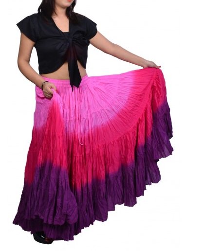 ベリーダンス衣装 25ヤード スカート ジプシー コスチューム コットン インド製 おすすめ 3
