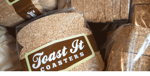 Toast It Coasters