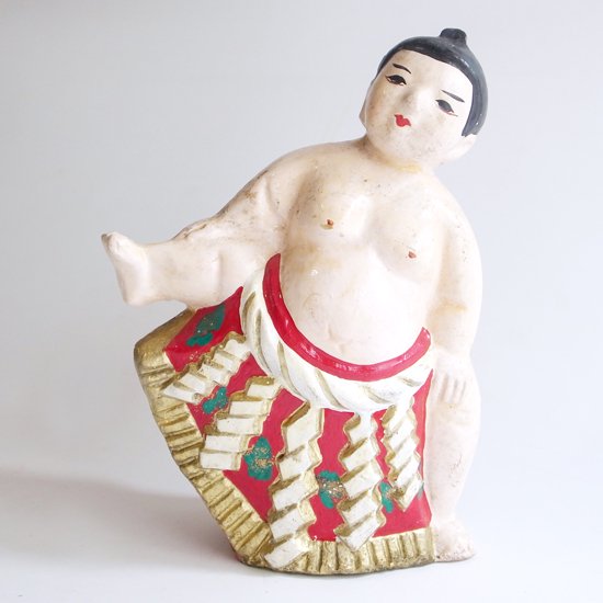 Vintage Japanese Folk Art: 相撲取り - Swimsuit Department Shop Online