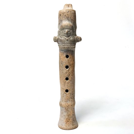 Vintage Folk Art: Pottery Flute- Swimsuit Department Shop Online