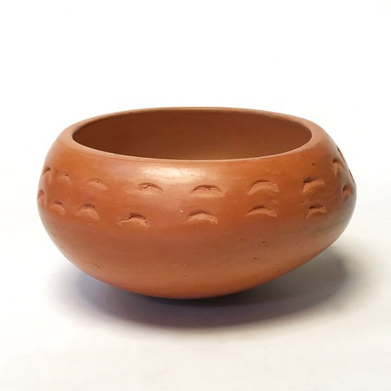  ヴィンテージアイテム：ネイティブアメリカンの陶器のボウル 