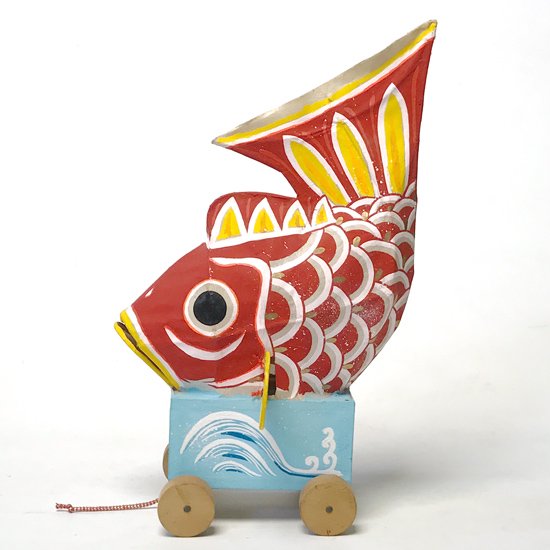 Vintage Japanese Folk Art: 鯛車 - Swimsuit Department Shop Online