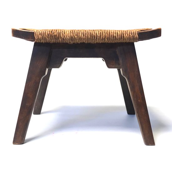 Vintage Furniture: #514 Rush Stool / 松本民芸家具 - Swimsuit 