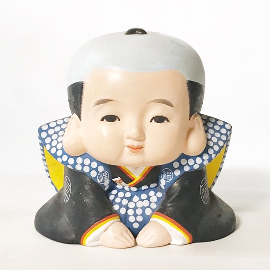 Vintage Japanese Folk Art: 福助人形