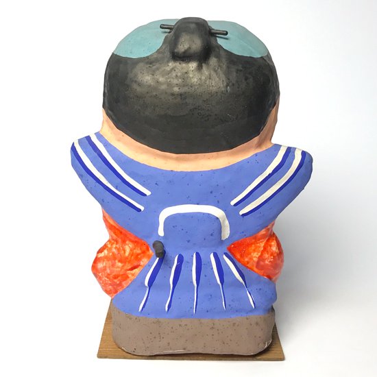 Vintage Japanese Folk Art: 福助人形 (特大) / 三春張子 - Swimsuit Department Shop  Online