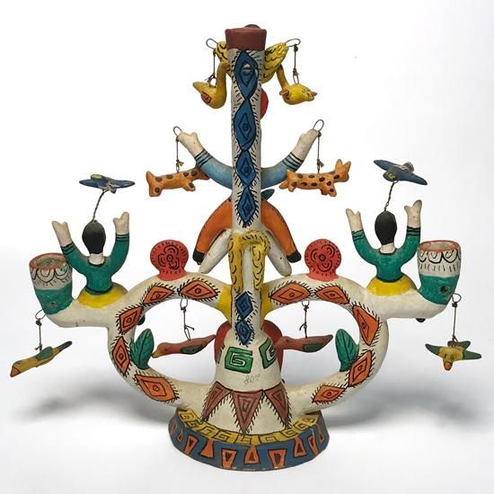 Vintage Folk Art: Tree of Life / Heron Martinez - Swimsuit
