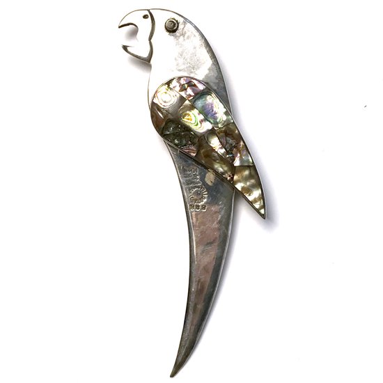 Vintage Folk Art: Bird Paper Knife - Swimsuit Department Shop Online