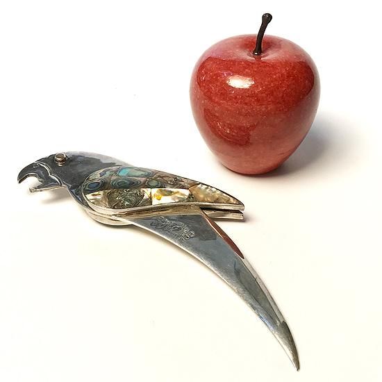 Vintage Folk Art: Bird Paper Knife - Swimsuit Department