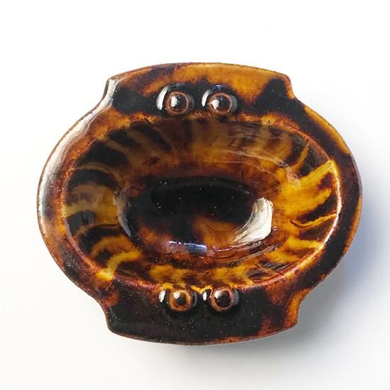 灰皿 火恵山焼 陶楽作 長崎 陶器 工芸品 民藝 美術 灰皿 火恵山焼 陶楽作 長崎 陶器 工芸品 民藝 美術 - メルカリ
