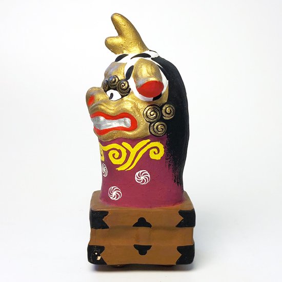 Vintage Japanese Folk Art: 金獅子 / 唐津曳山土人形