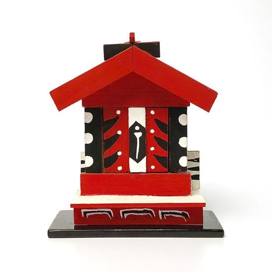 Vintage Japanese Folk Art: 松江のお宮さん