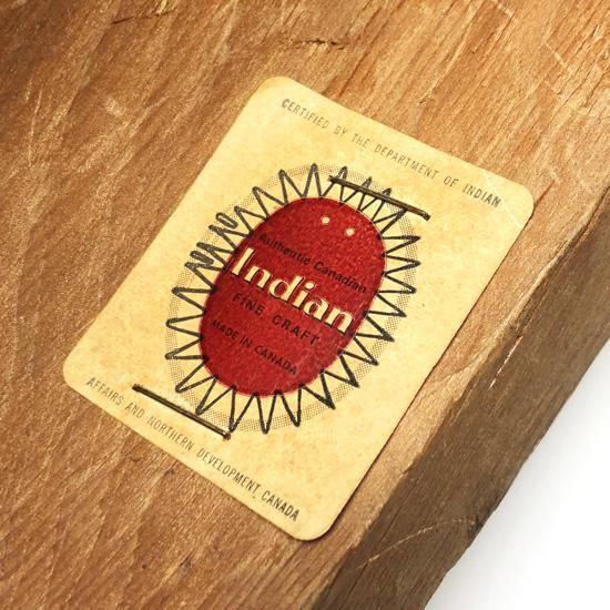 Vintage Folk Art: Wooden Large Mask - Swimsuit Department