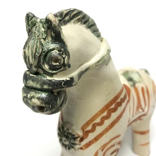 ペルー プカラ 焼きもの 馬 魔除け お守り 南米 お土産 民藝品 工芸品 ペルー プカラ 焼きもの 馬 魔除け お守り 南米 お土産 民藝品