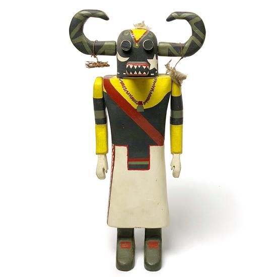 Vintage Folk Art: Large Kachina Doll - Swimsuit Department