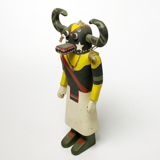Vintage Folk Art: Large Kachina Doll - Swimsuit Department