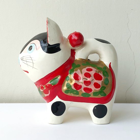 Vintage Japanese Folk Art: 犬の張子