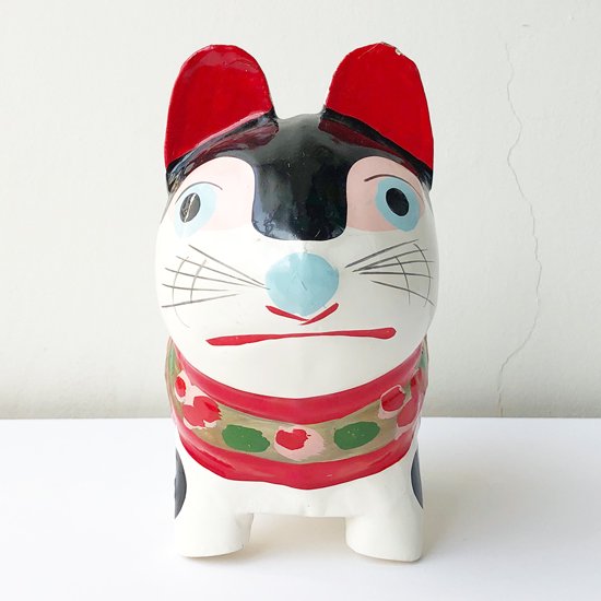 Vintage Japanese Folk Art: 犬の張子