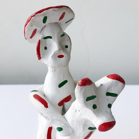 Vintage Folk Art: Siurell Figure / Mallorca - Swimsuit