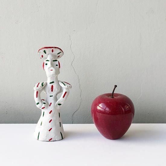 スペイン 57体 ミニチュア人形 焼き物 Vintage Folk Art: Siurell Figure / Mallorca - Swimsuit