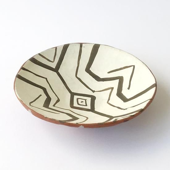 ボウル　シピポ族　シピボ族　Shipibo Pottery Bowl Vintage Folk Art: Shipibo Pottery Bowl