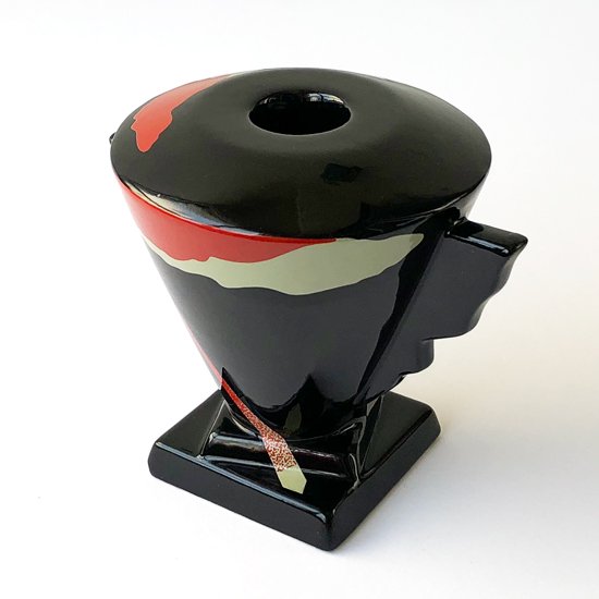  セラミックメーカー加藤工芸による1980年代のキャンドルホルダー 