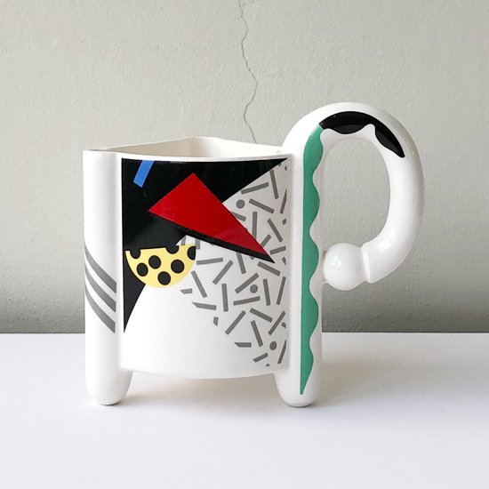 Vintage Ceramic: Carnival Mug Cup / Kato Kogei